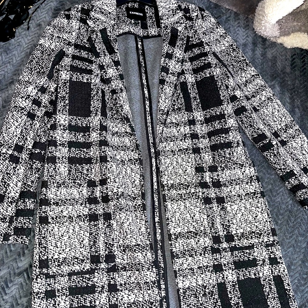 Express wool like blazer for women